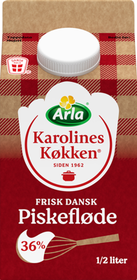 Arla Karolines Køkken® Piskefløde 36% 0,5 L