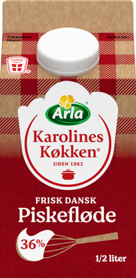 Arla Karolines Køkken® Piskefløde 36% 0,5 L
