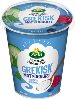 Arla® Familjefav grekisk matyoghurt 10% 500 g