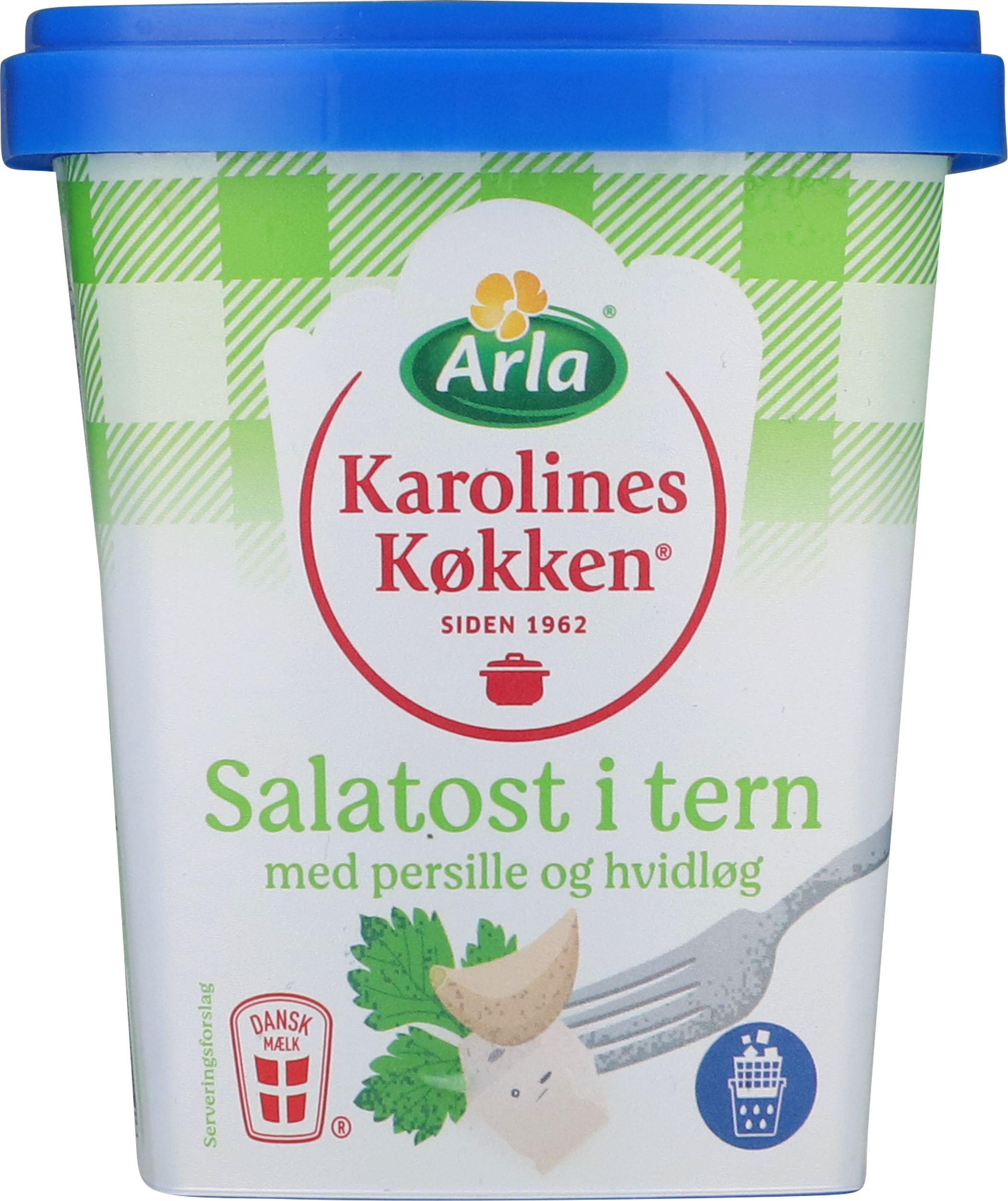 Salatost i tern m. pers/hvidløg 50+ 410 g