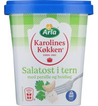 Salatost i tern m. pers/hvidløg 50+ 410 g