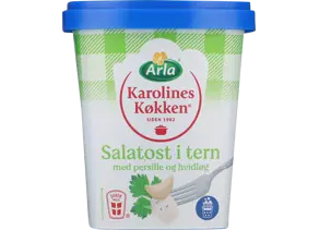 Salatost i tern m. pers/hvidløg 50+ 410 g