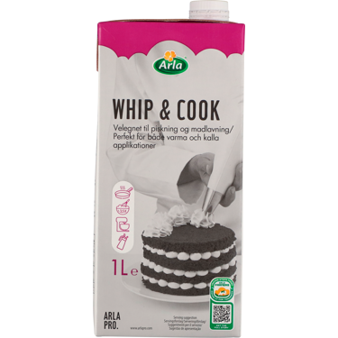 Whip & Cook 28% 1 L