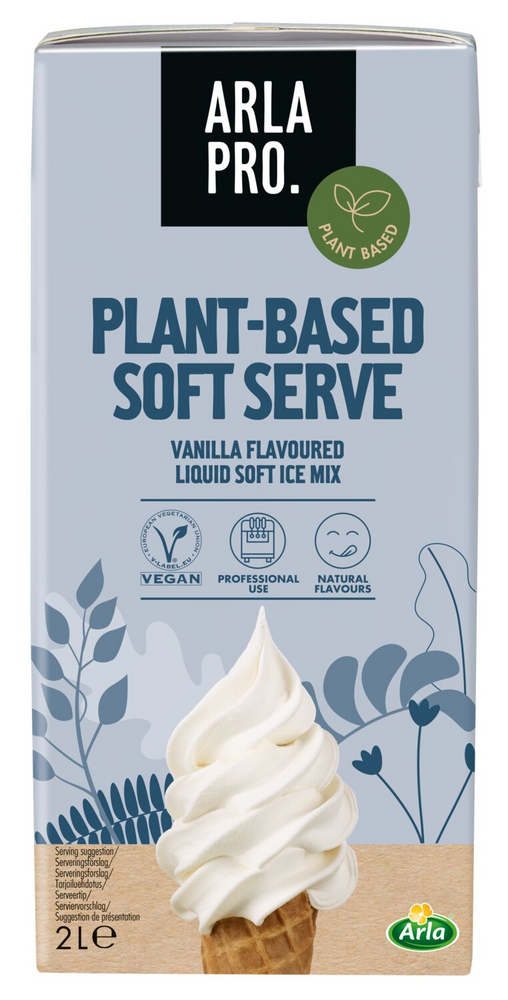 Arla Pro Plant Based Soft Serve 2L 5,3% 2 l