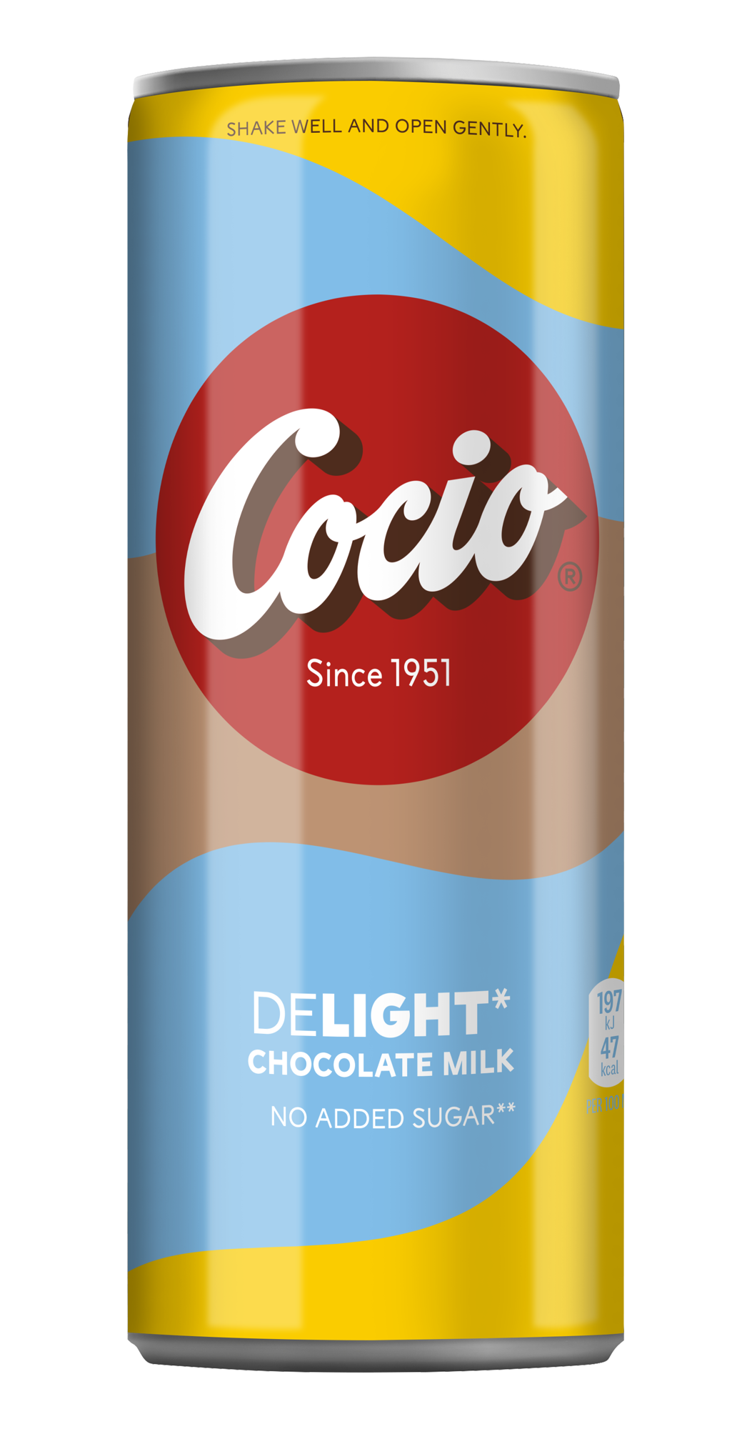 Delight chocolate milk 1% 330 ml