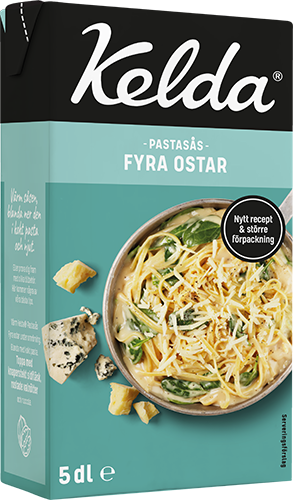 Pastasås fyra ostar 5 dl