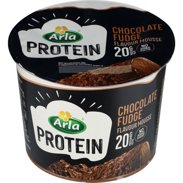 Mousse med chokolade fudge smag 200g