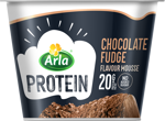 Mousse med chokolade fudge smag 200g