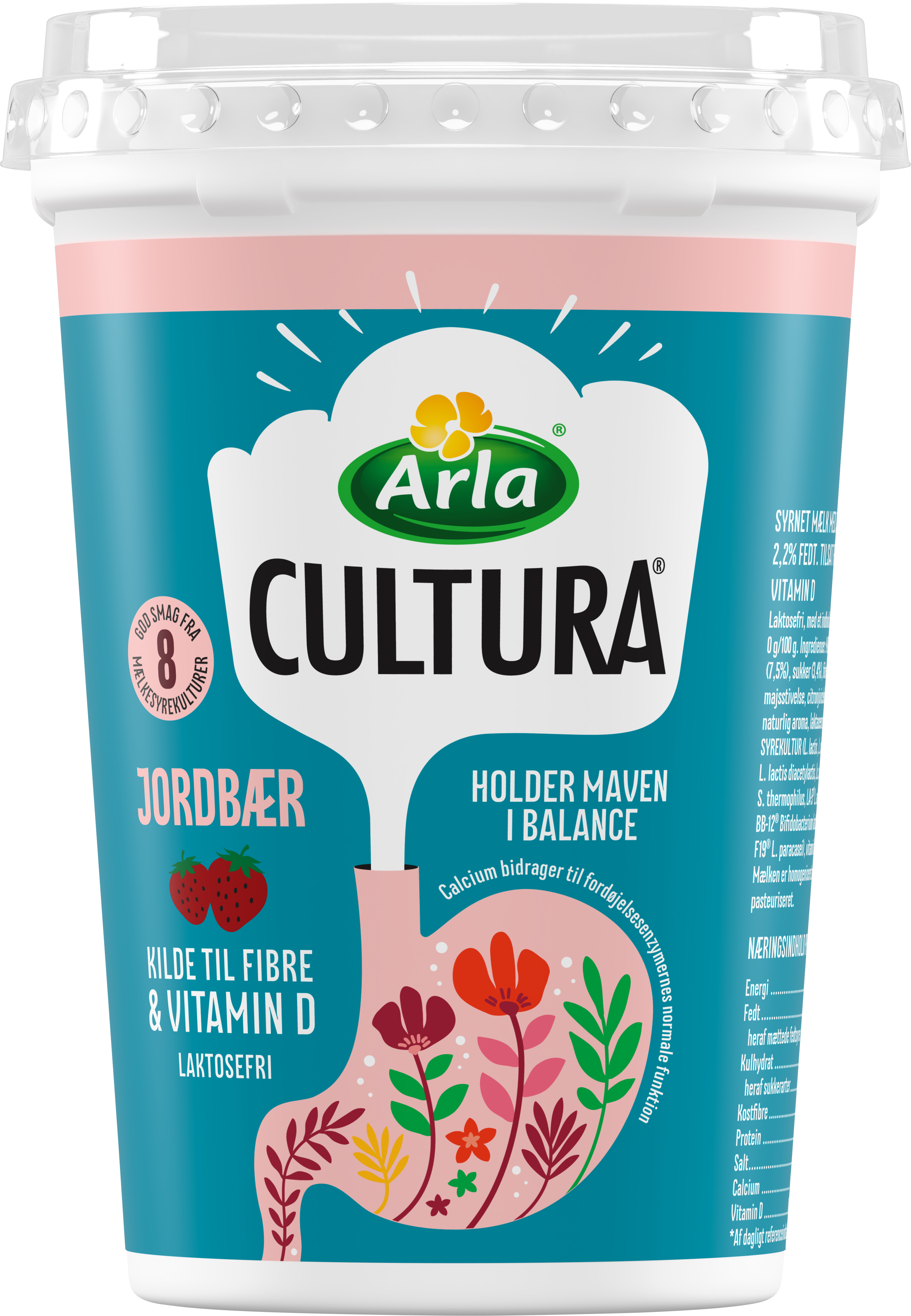 JORDBÆR 2,2% 450 g