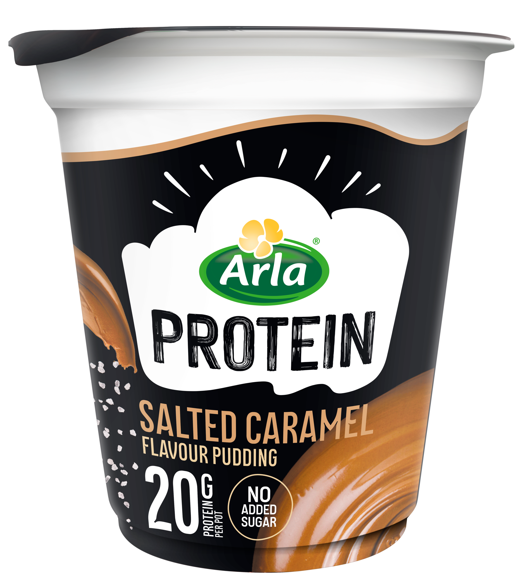 Salted caramel flavour pudding 1,5% 200 g