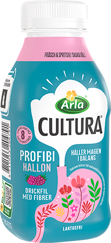 Cultura® Profibi drickfil hallon 1,4% 330 ml