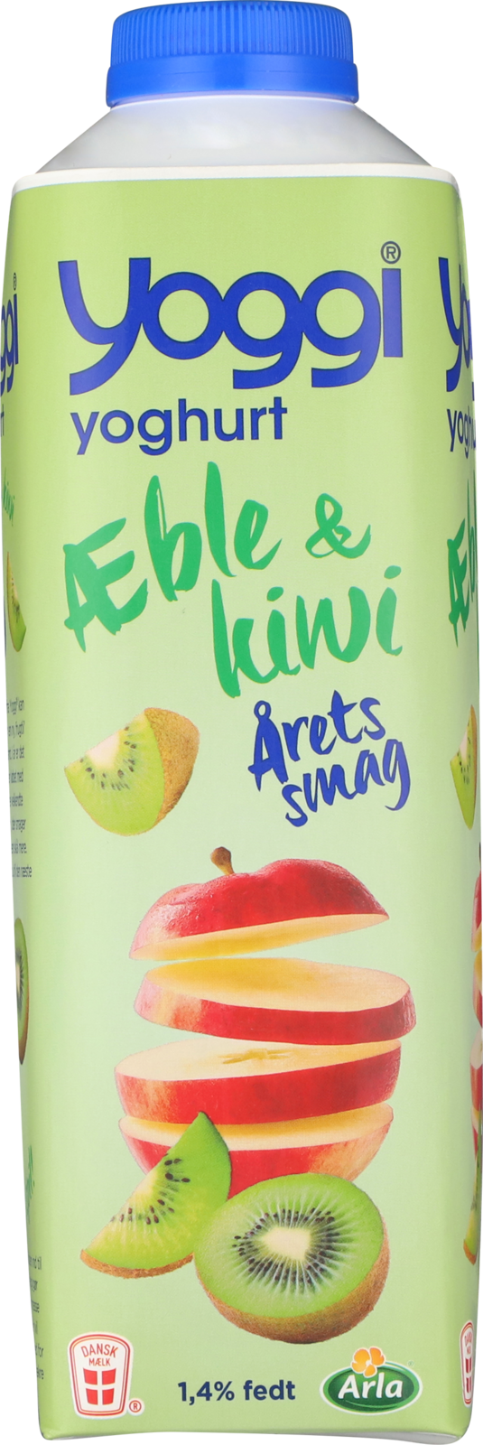 Yoghurt æble & kiwi 1,4% 1000 g