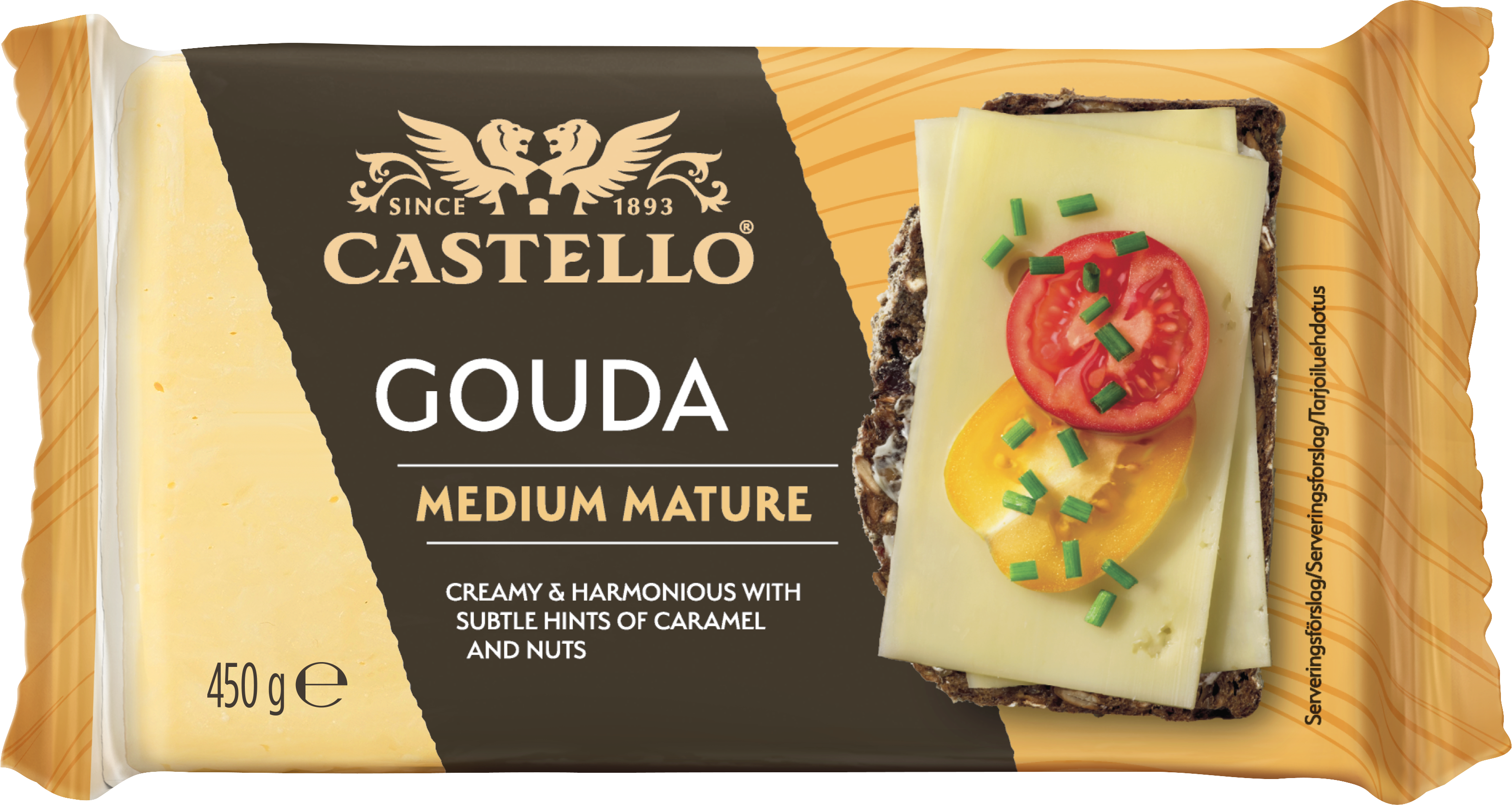 Gouda Medium Mature 48+ 450 g