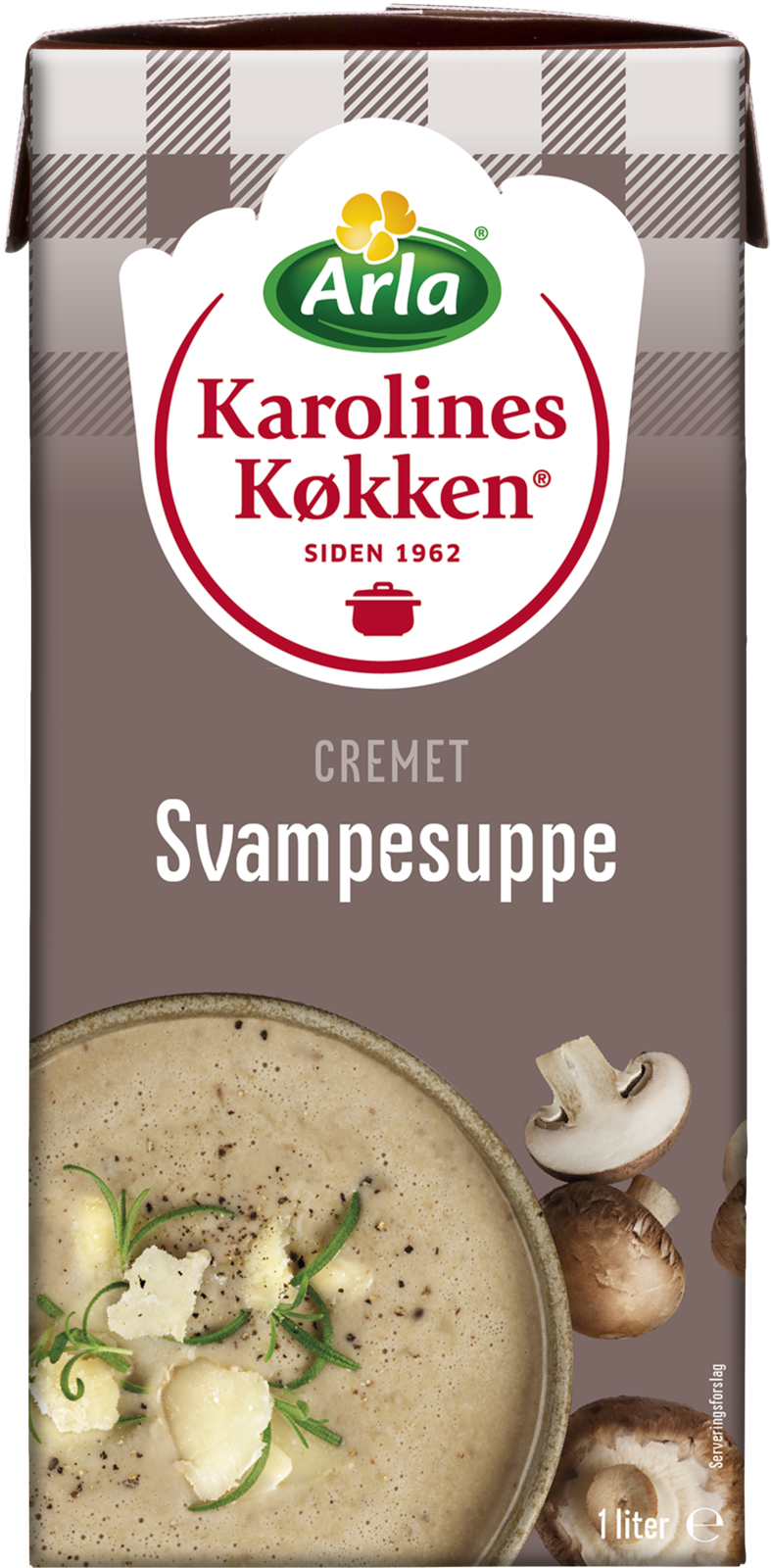 Arla Karolines Køkken® Svampesuppe 5% 1 l