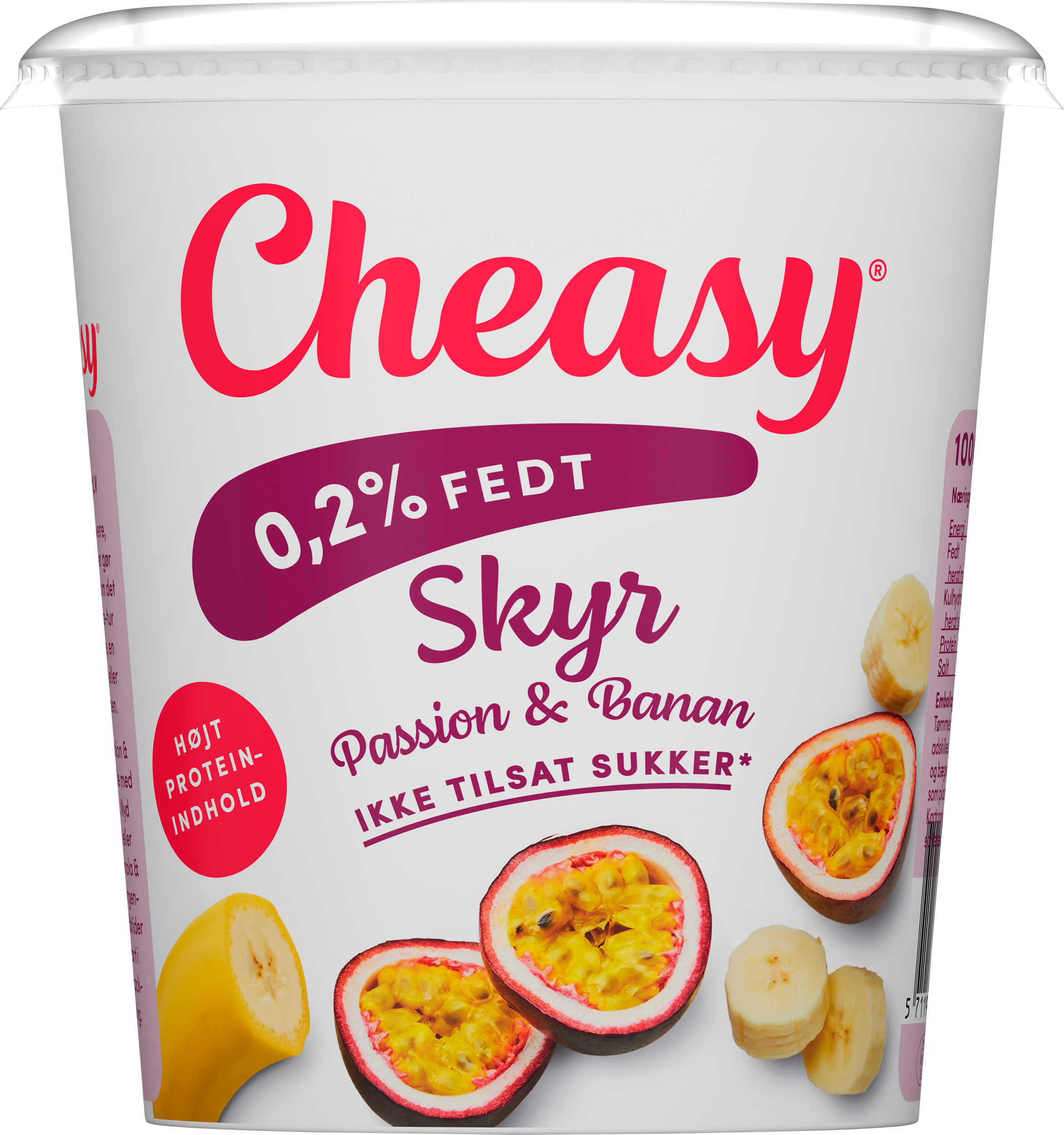 Skyr Passion & Banan 0,2% 1000 g