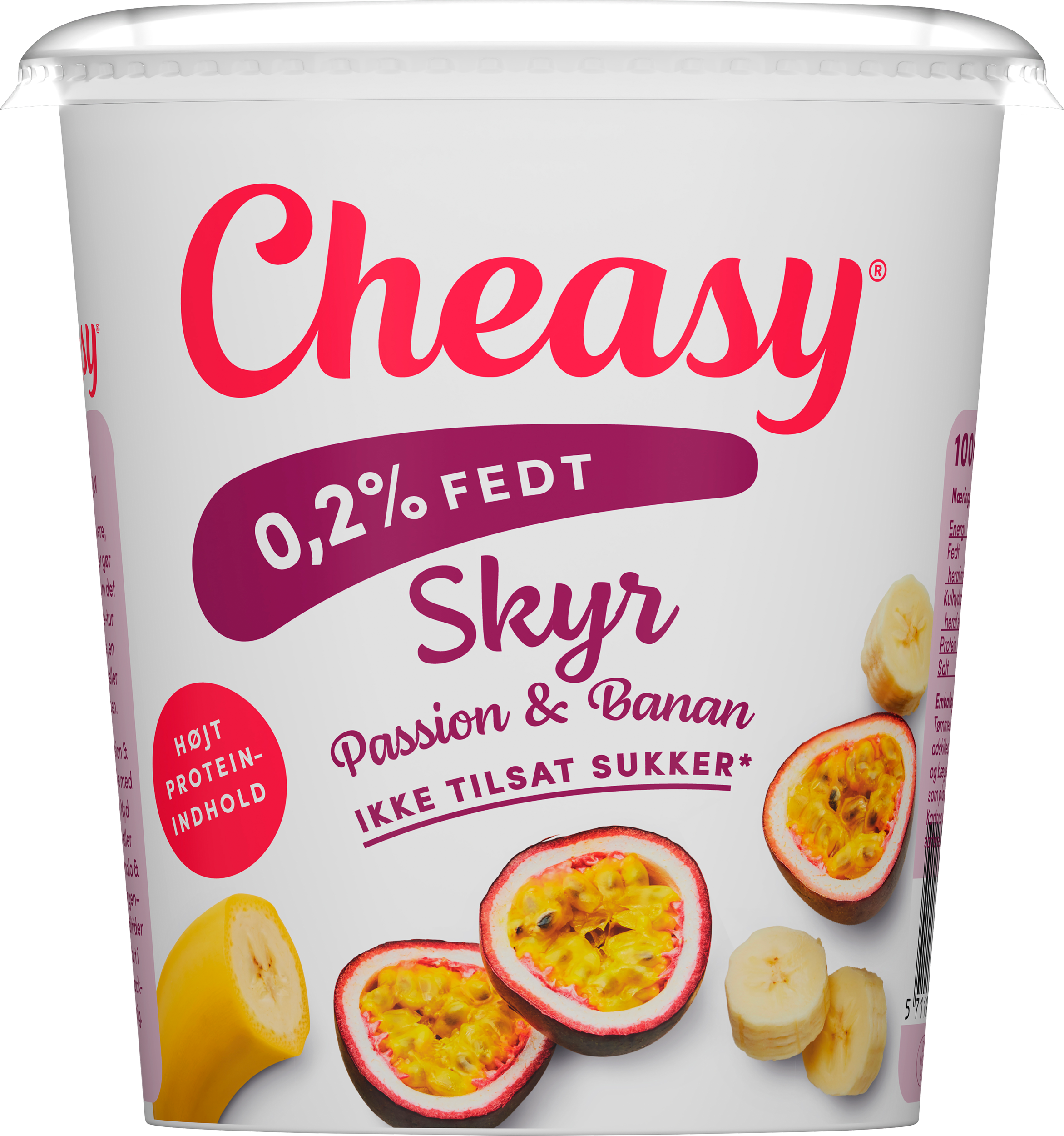 Skyr Passion & Banan 0,2% 1000 g