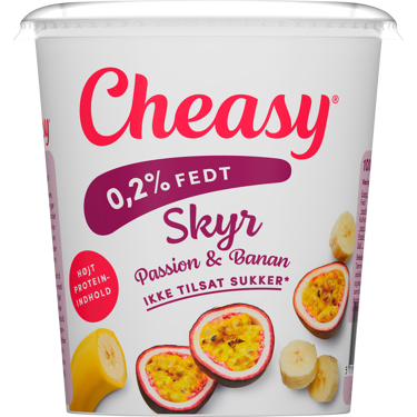 Skyr Passion & Banan 0,2% 1000 g