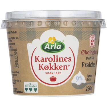 Økologisk Dansk Fraiche 9% 250 g