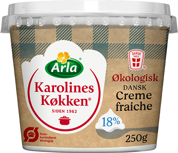 Økologisk Dansk Creme fraiche 18% 250 g