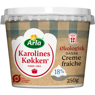Økologisk Dansk Creme fraiche 18% 250 g