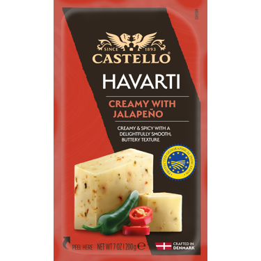 Havarti Jalanpeno 55+ 200 g