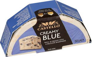 Castello® Blue blåmögelost 41,5% 150 g
