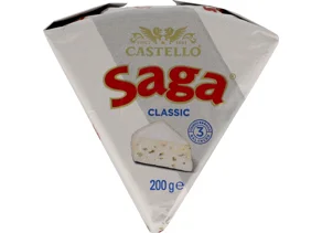 Saga Classic blå- og hvidskimmelost 42% 200 g