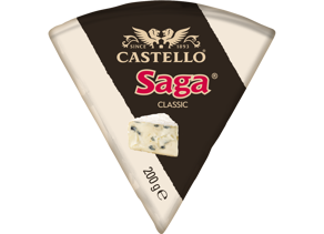Saga Classic blå- og hvidskimmelost 42% 200 g