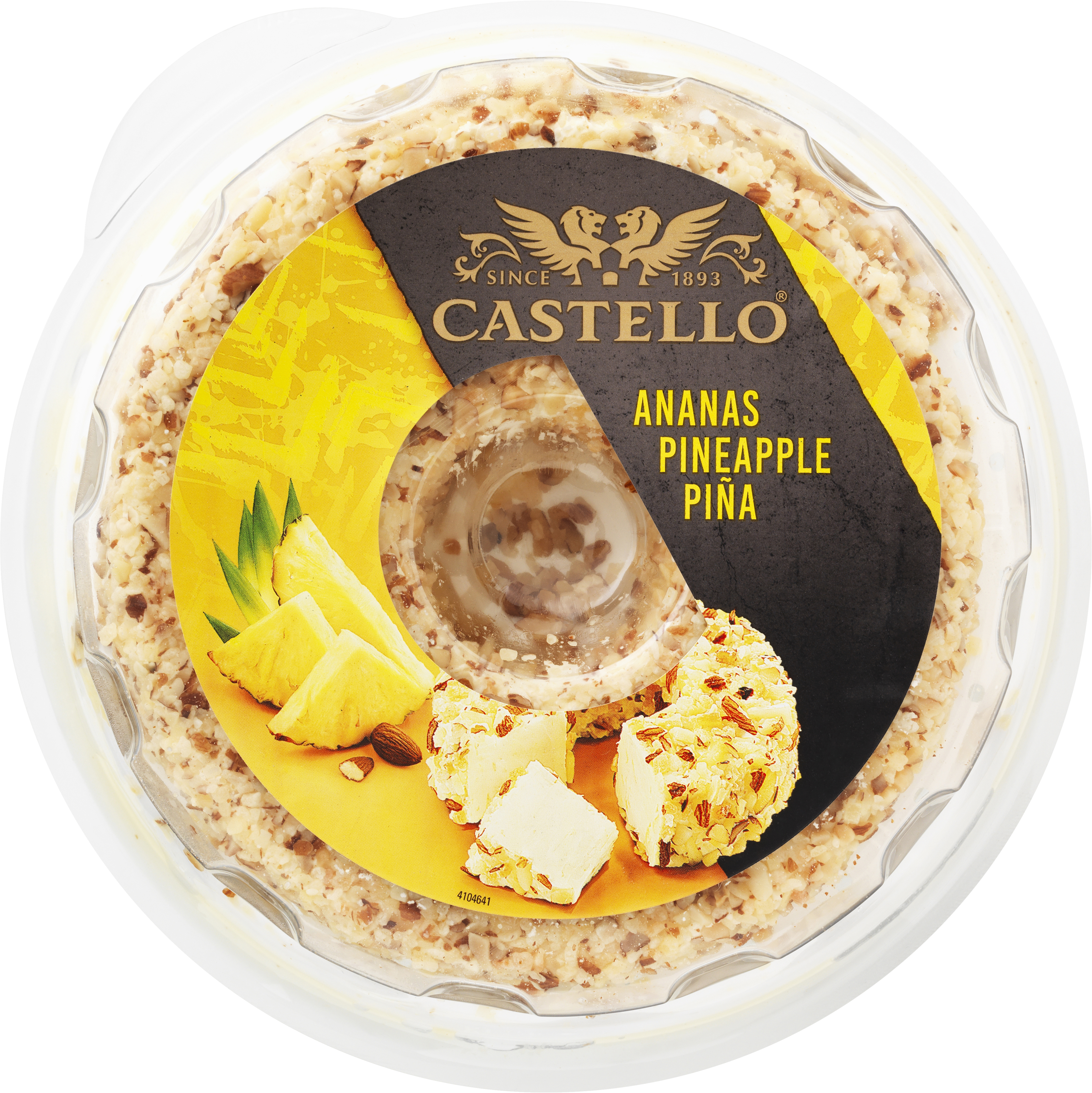 Flødeost m. ananas 1000 g
