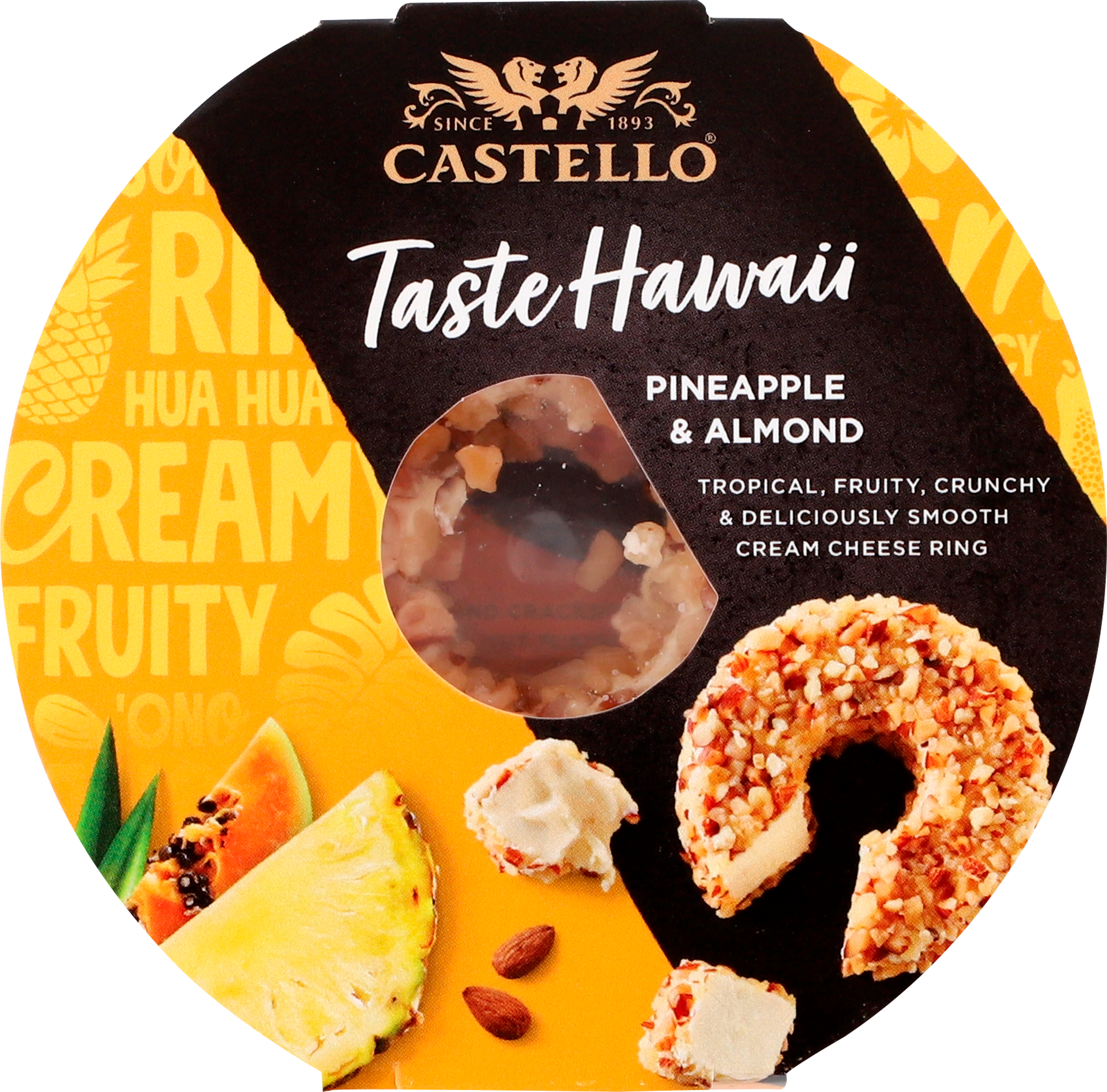 Färskost ring ananas mandel 125 g