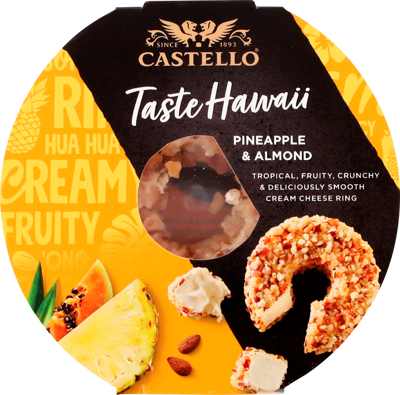 Castello® Taste Hawaii Pineapple & Almond 70+ 125 g