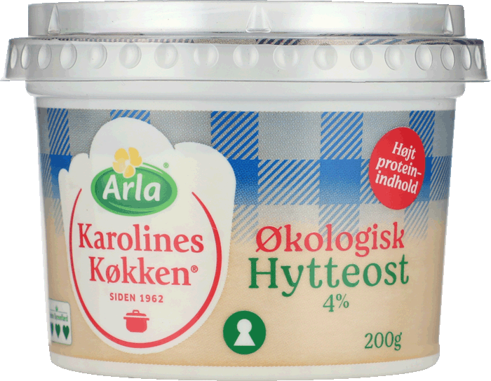 Økologisk hytteost 200 g