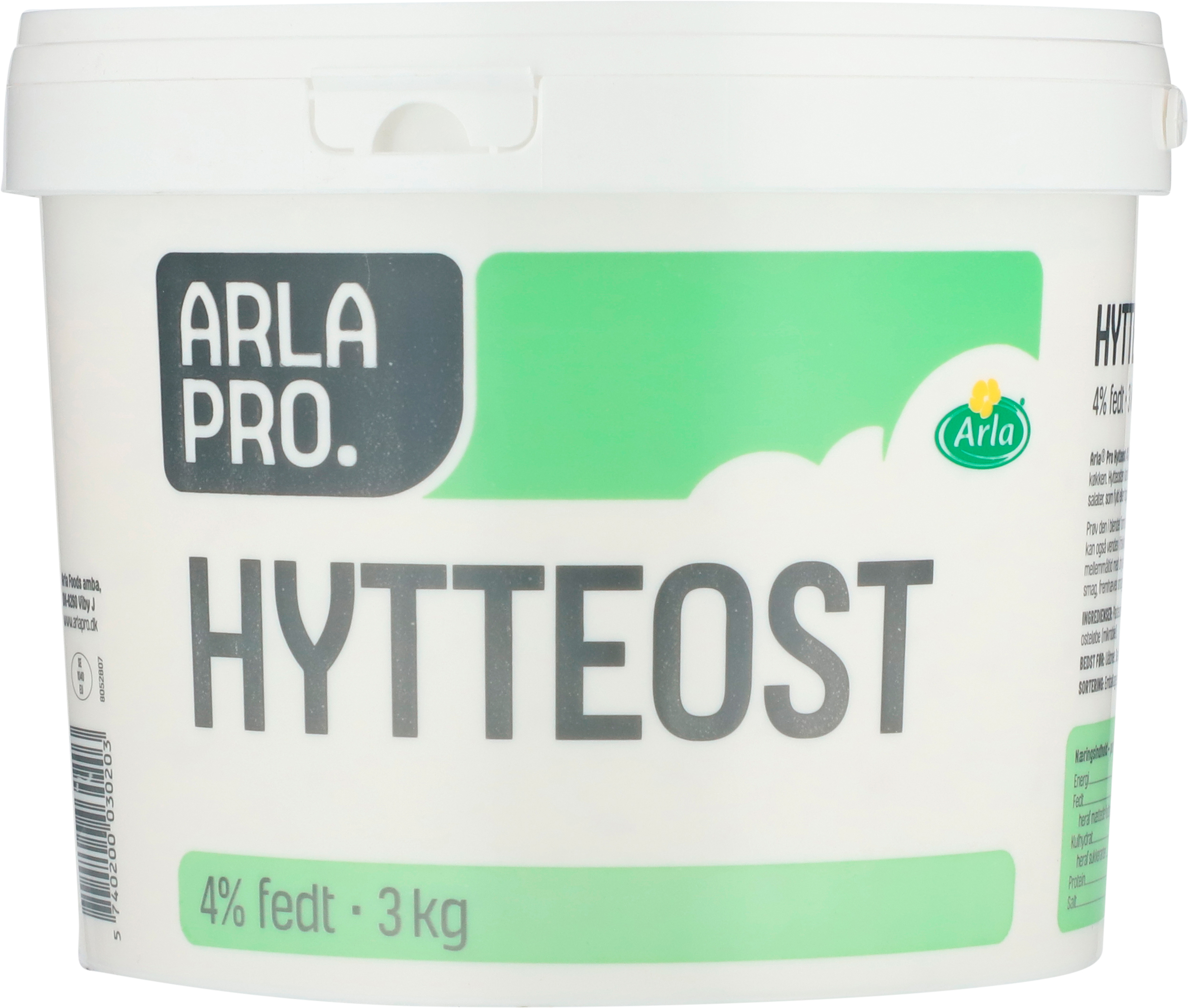Hytteost 4% 3 kg