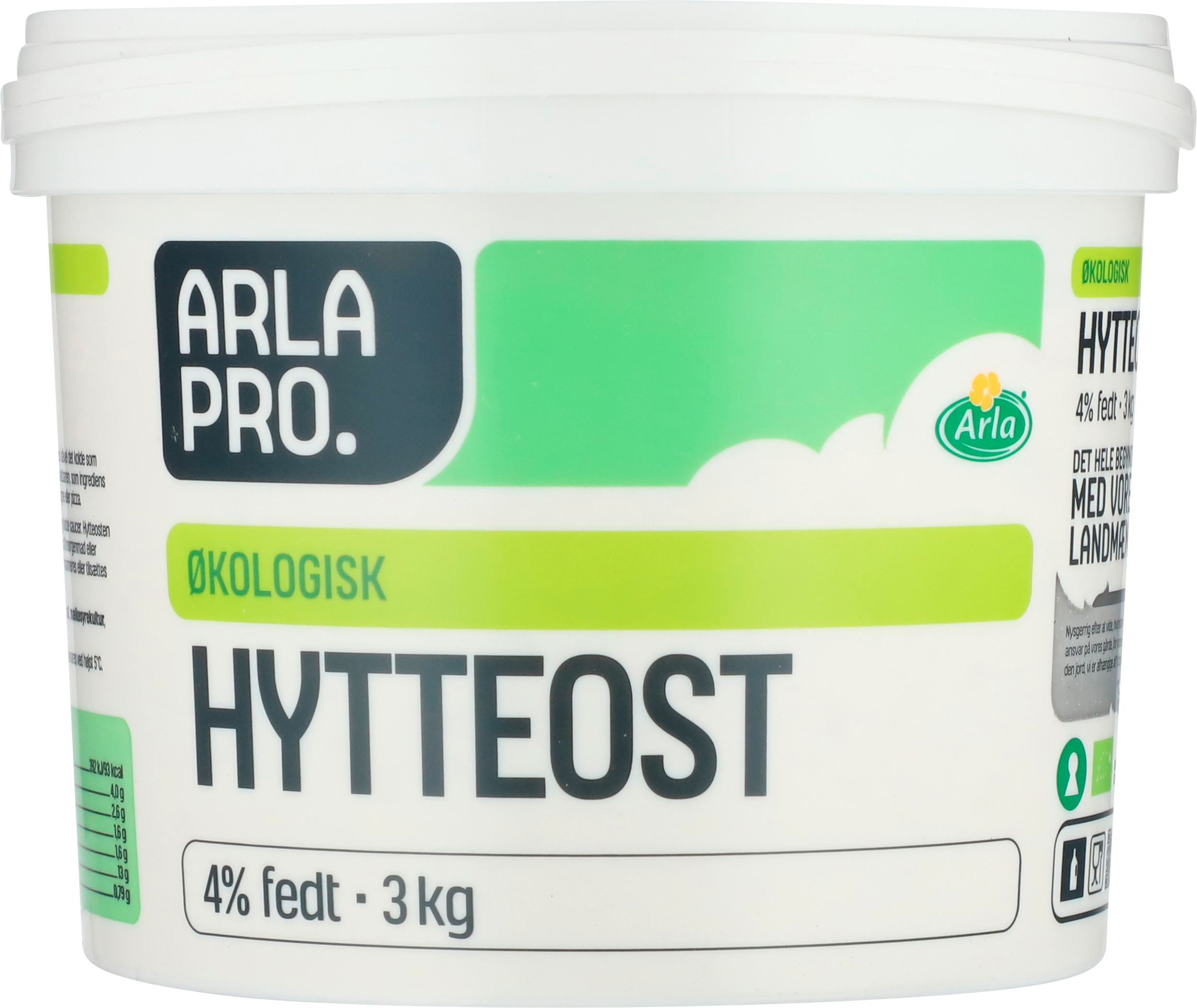 Hytteost 4% 3 kg