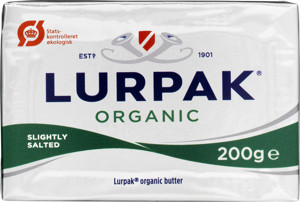 Lurpak® Økologisk Smør Let Saltet 200 g