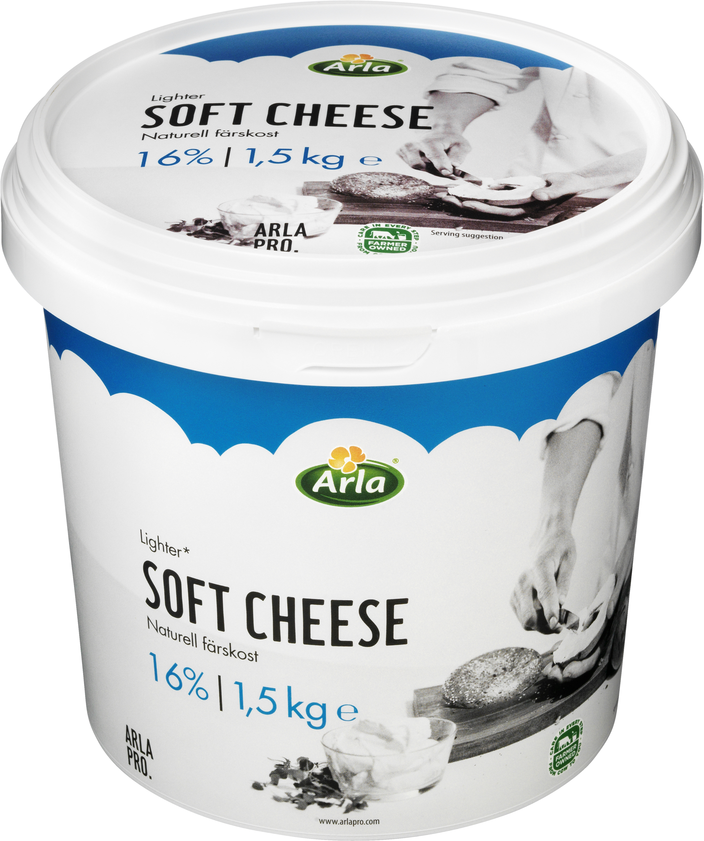 Färskost naturell 16%