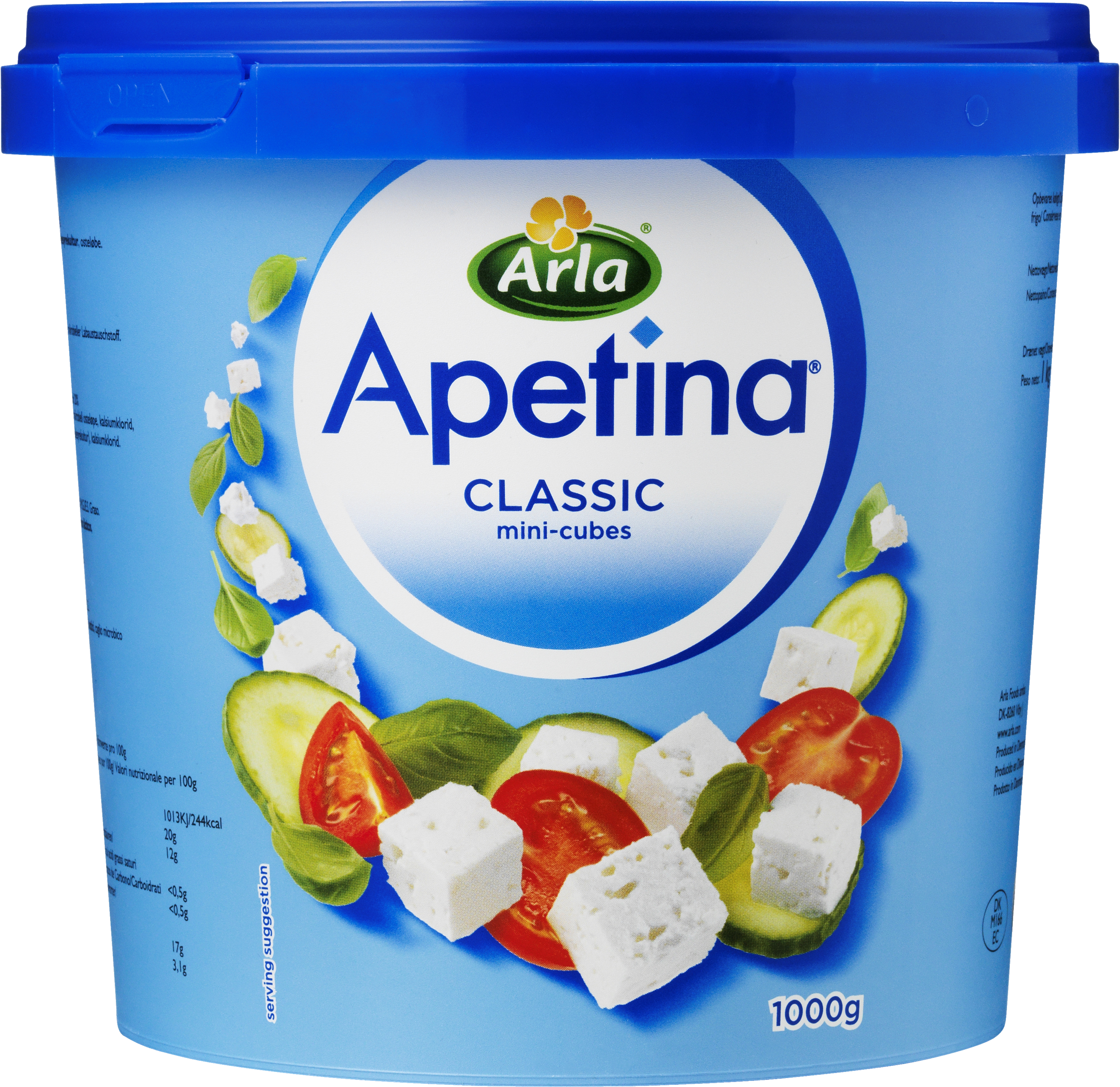 Salatost Minitern 45+ Classic 1600 g