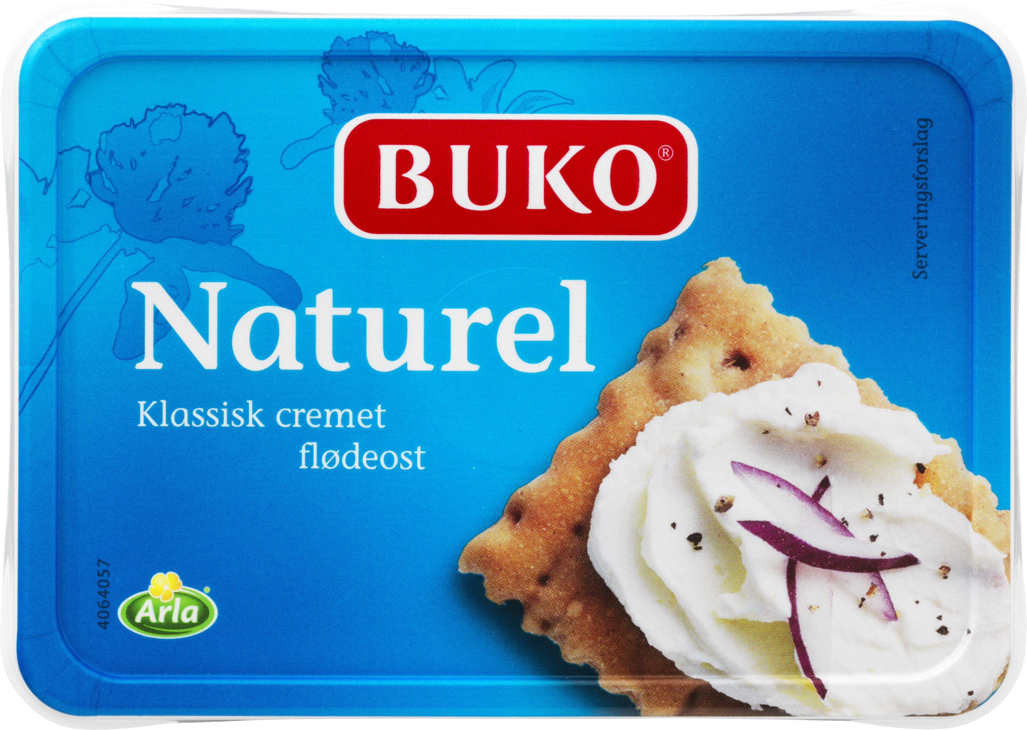 Flødeost Naturel 25% 200 g