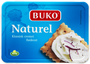 BUKO® Flødeost naturel 65+ 200 g