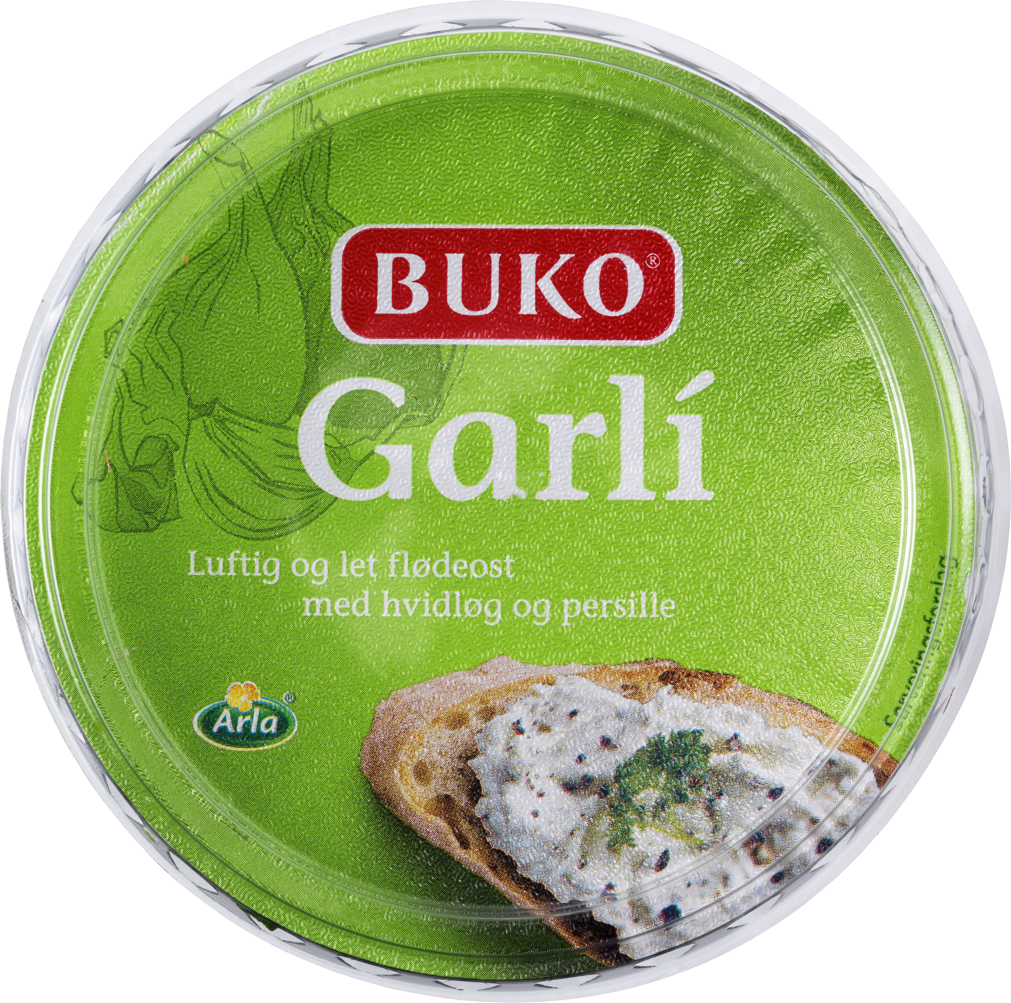 Pisket Flødeost Garli 24% 125 g
