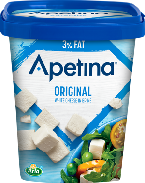 Apetina® Vitost tärnad i lake 3% 200 g