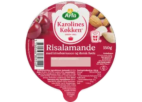 Risalamande m. kirsebærsauce 7,7% 150 g