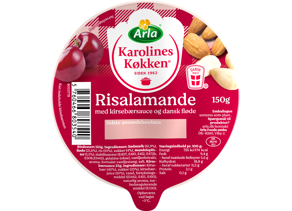 Risalamande m. kirsebærsauce 9,5% 150 g