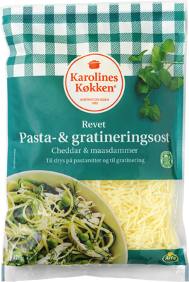 Karolines Køkken® Pasta og gratineringsost 50+ 175 g