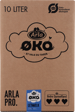 ARLA PRO ØKO LET MILKBAR 10L