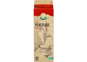 Piskefløde 38% 1 l