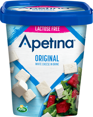 Apetina® Laktosfri vitost tärnad i lake 10% 200g