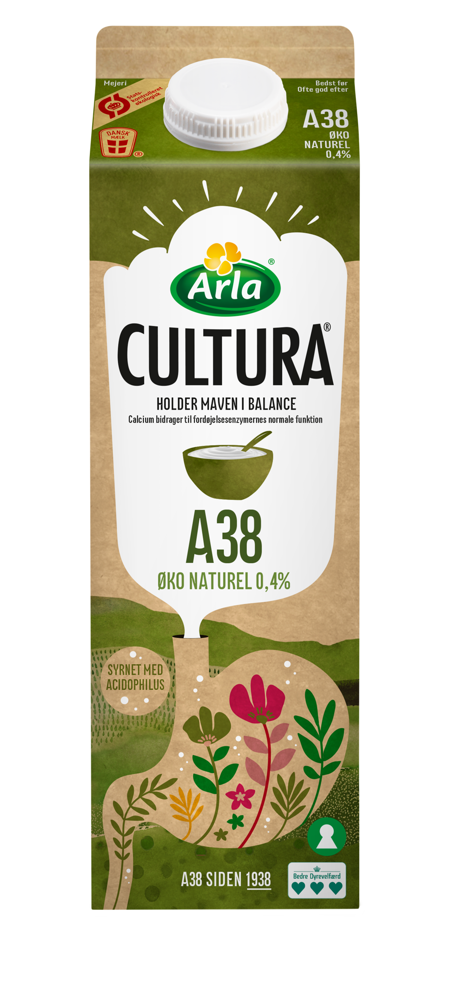 A38 Øko Naturel 0,4% 1000 g