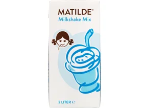 Milkshake m. vanilje 4% 2 l