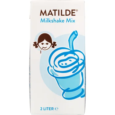 Milkshake m. vanilje 4% 2 l